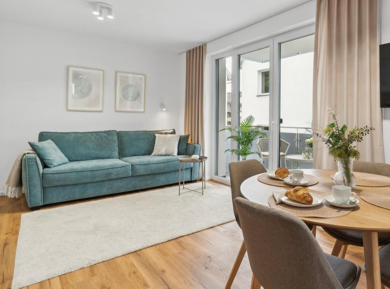 Deluxe Apartment In Bielefeld City Mit Parkplatz Und Balkon Exterior photo